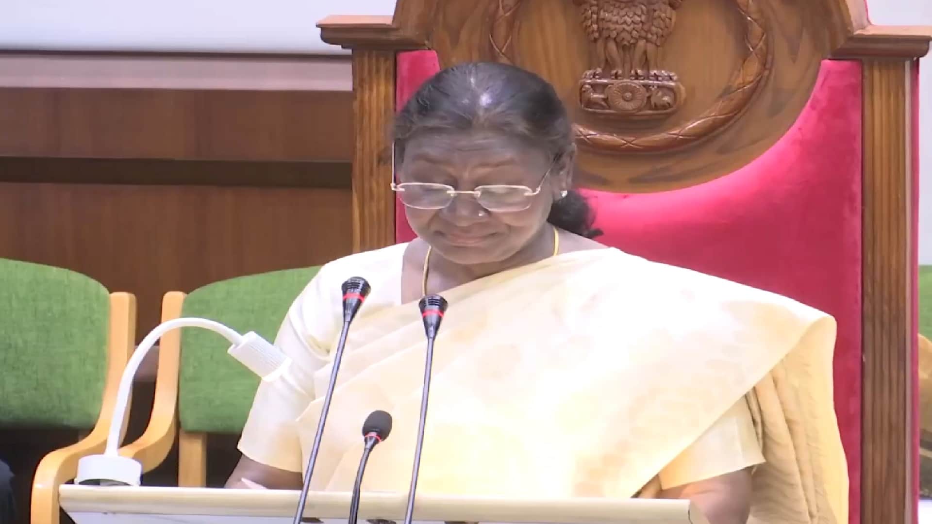 Chhattisgadhiya sable badhiya, said india President Draupadi Murmu, President Murmu CG Visit