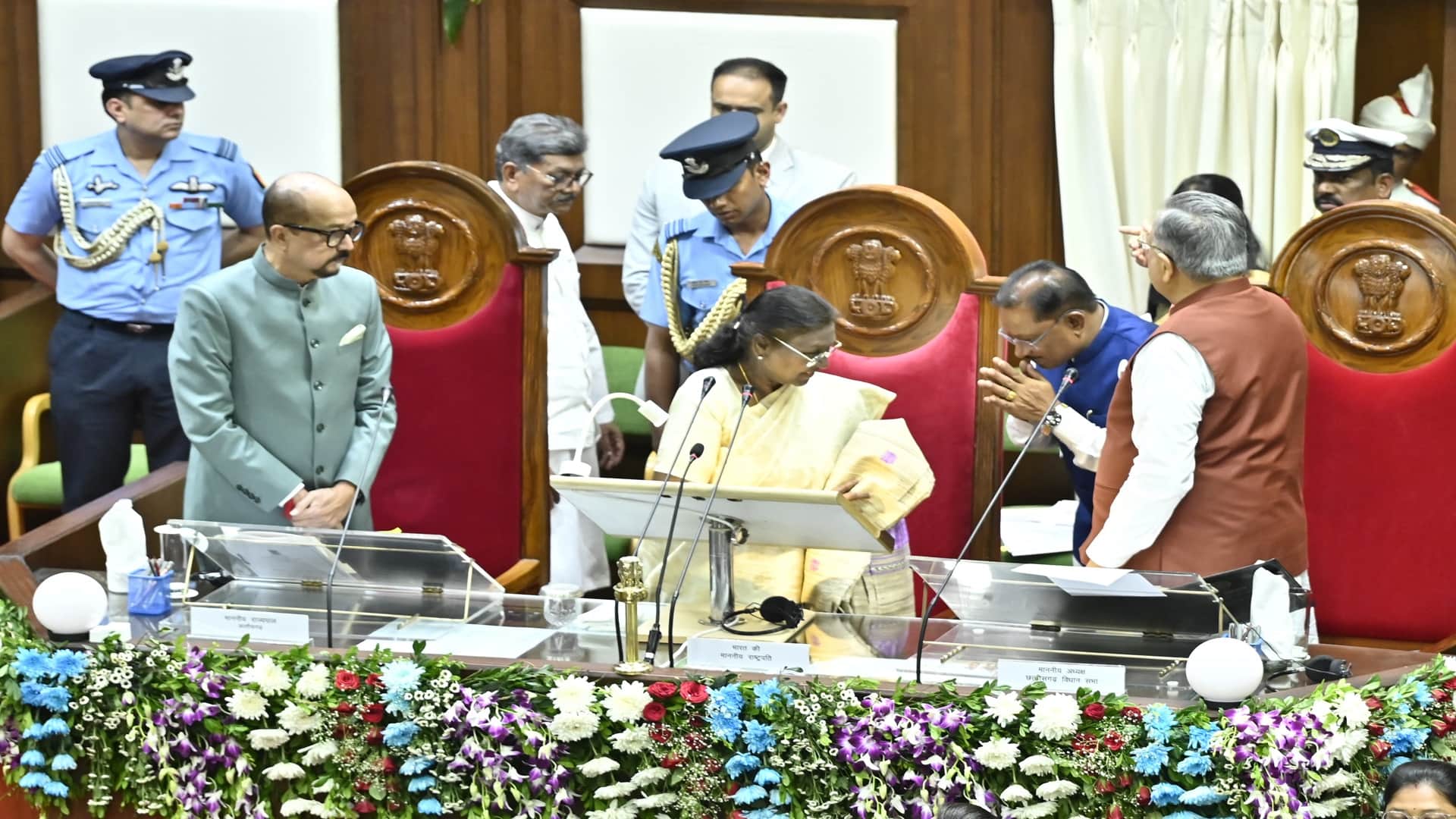 Chhattisgadhiya sable badhiya, said india President Draupadi Murmu, President Murmu CG Visit