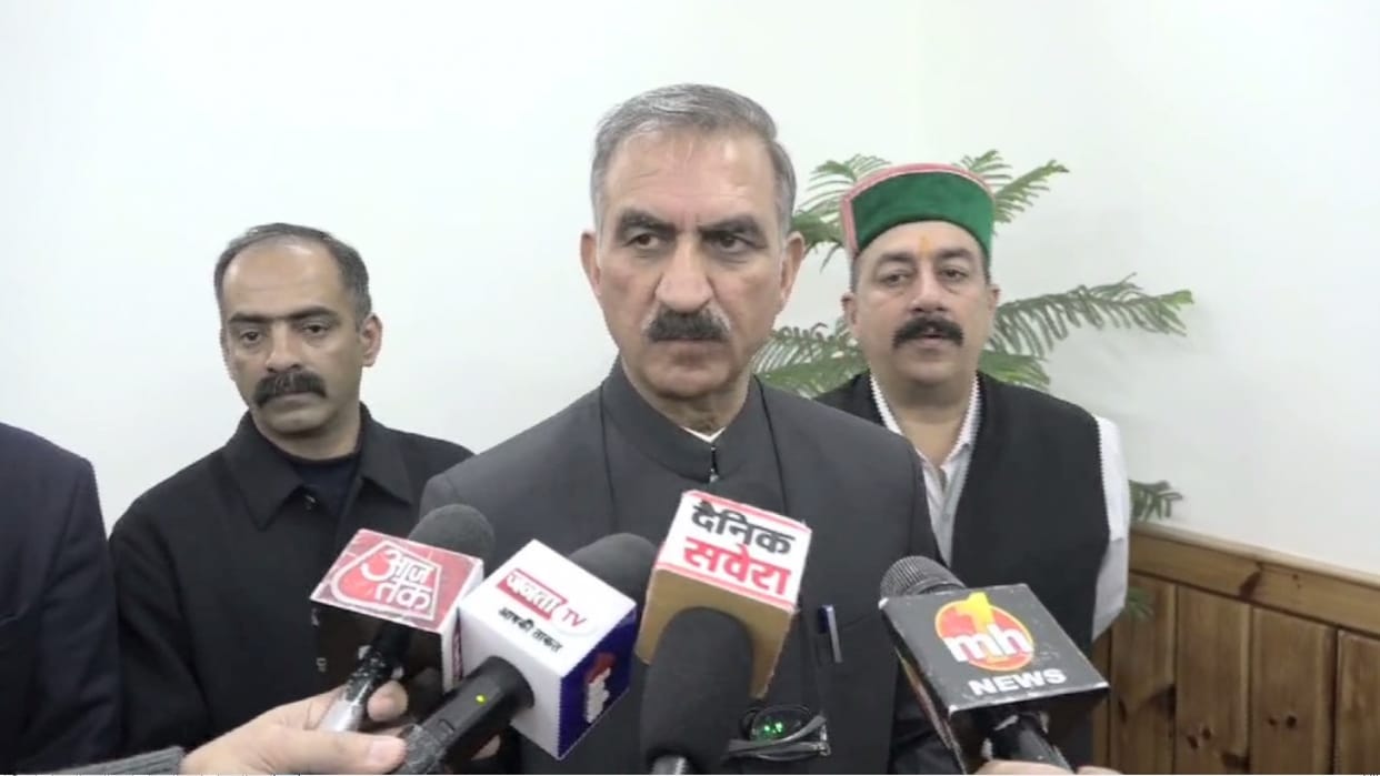 cm sukhvinder Sukhu said requested the Union Home Minister to release 9042 crores soon in lieu of natural disa