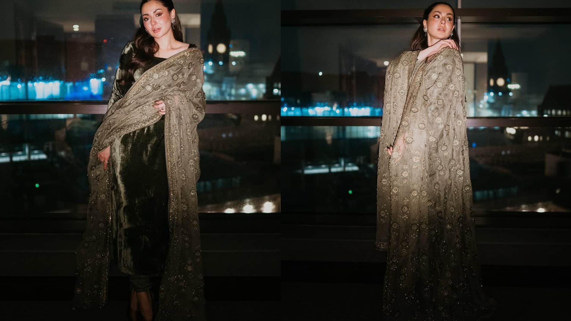 Saree to anarkali suit try these stylish looks of Hania Aamir on Eid disprj