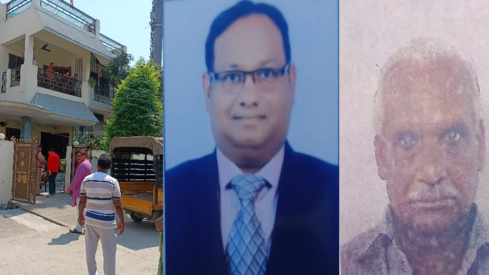 Dead bodies of retired railway employee and his son found in house in Gorakhpur