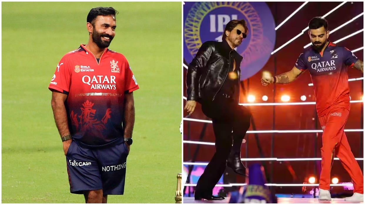 IPL 2025: 'Due to dance with Shah Rukh Khan, Virat Kohli footwork looked good', Dinesh Karthik taunts, RCB