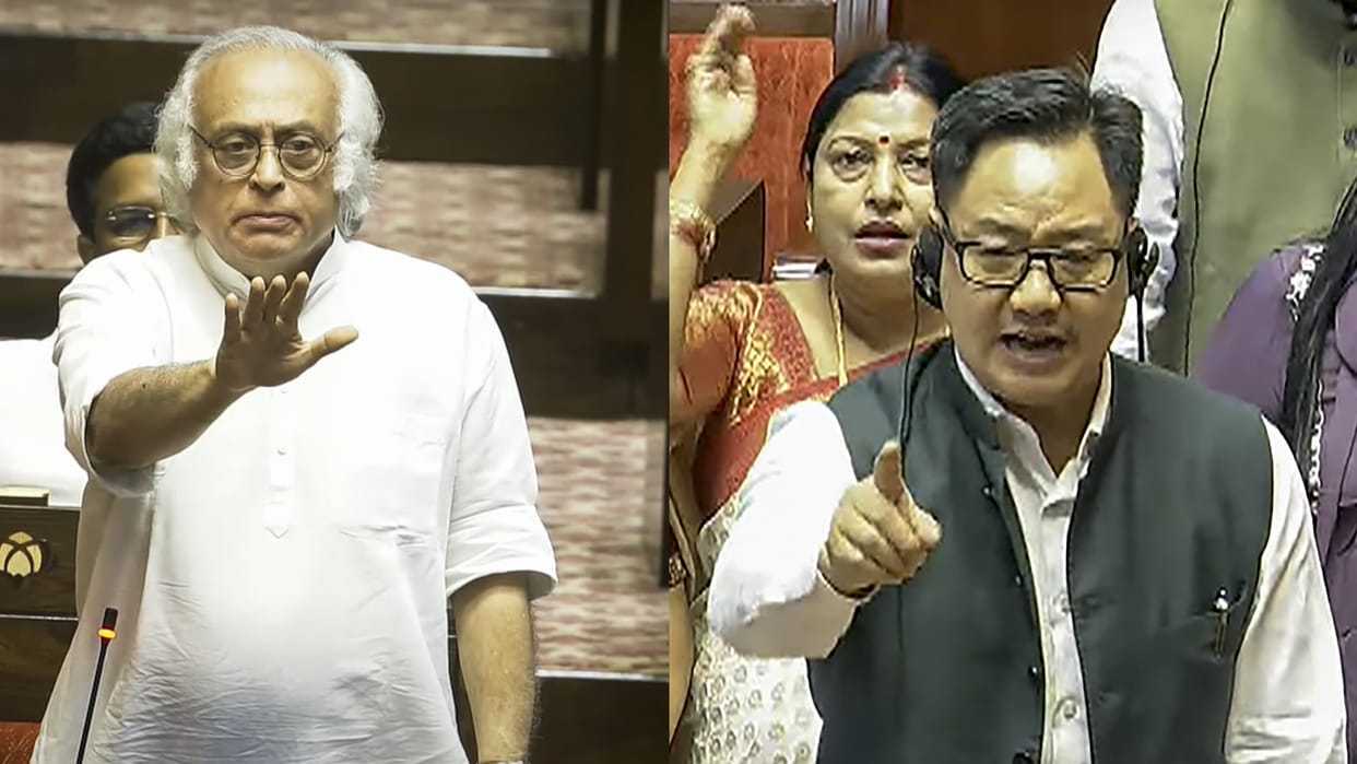 Congress MP Jairam Ramesh gives notice of privilege in RS against Rijiju for 'misleading' House