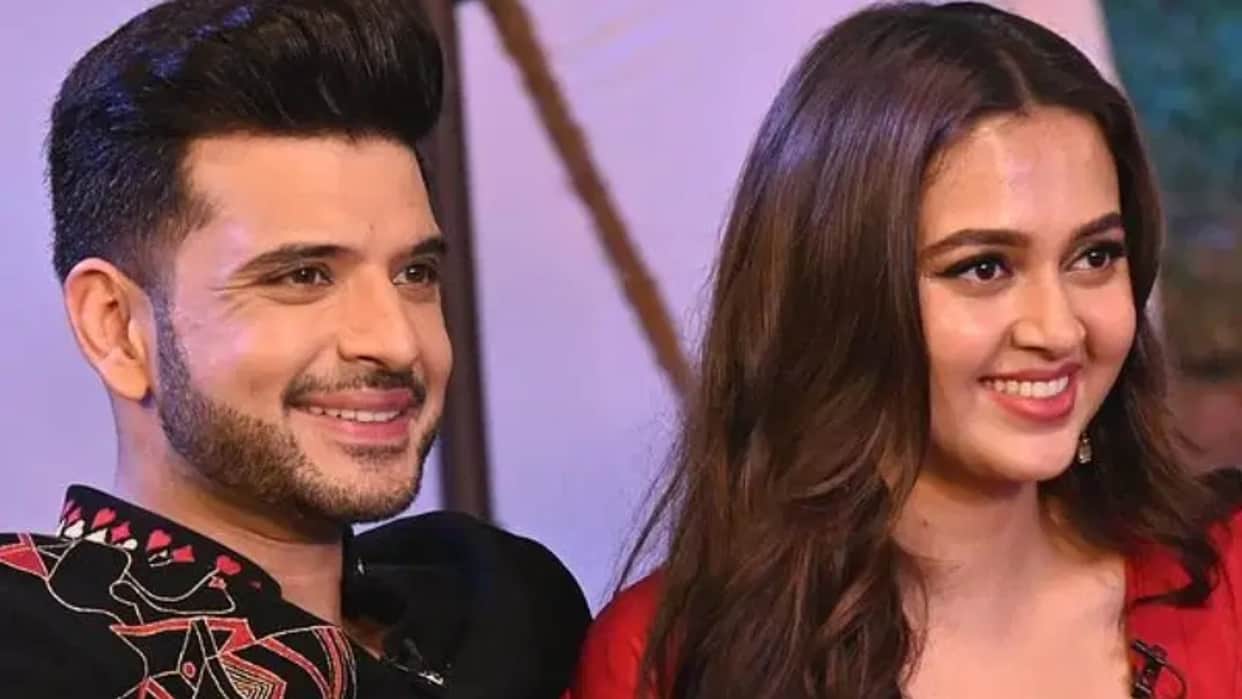 Karan Kundra Support Girlfriend Tejasswi Prakash Actress participate In Show Celebrity Masterchef