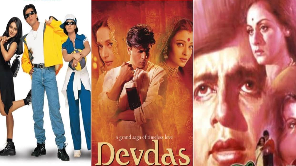 Movies Based on Love Triangle Kuch Kuch Hota Hai Devdas Bajirao Mastani Silsila Student of the Year
