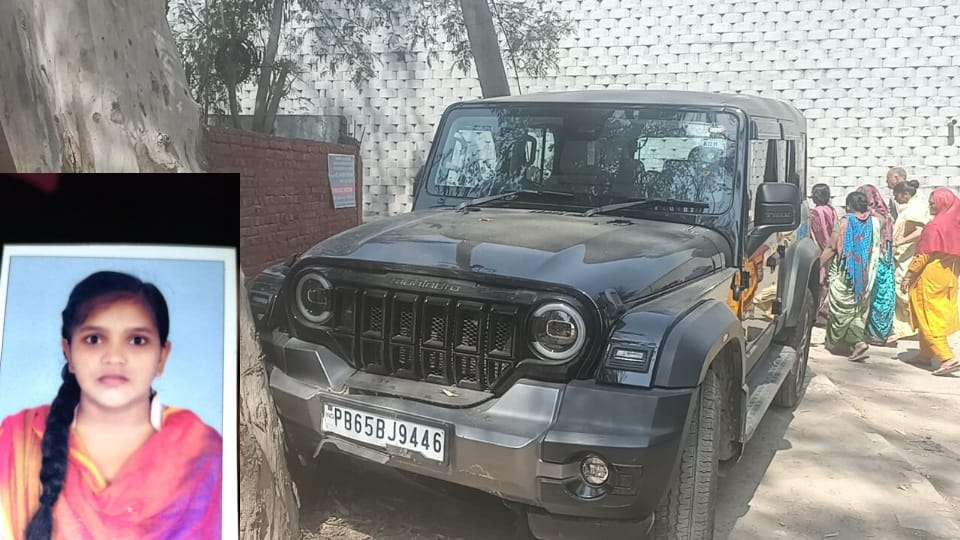 Girl died in collision with Thar in Panchkula
