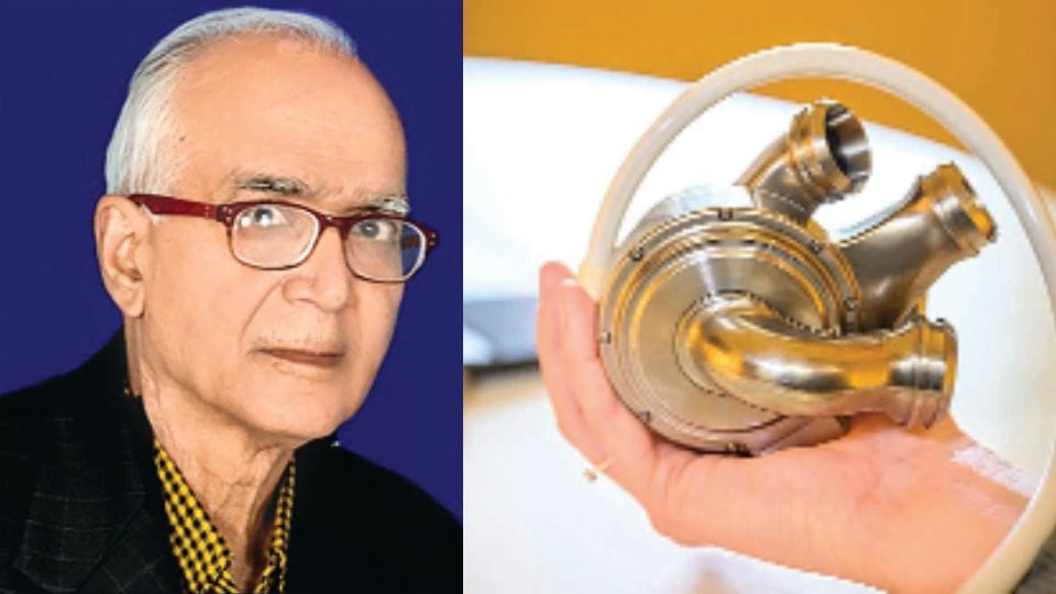 100 days with a titanium heart This is the first example of long-term survival