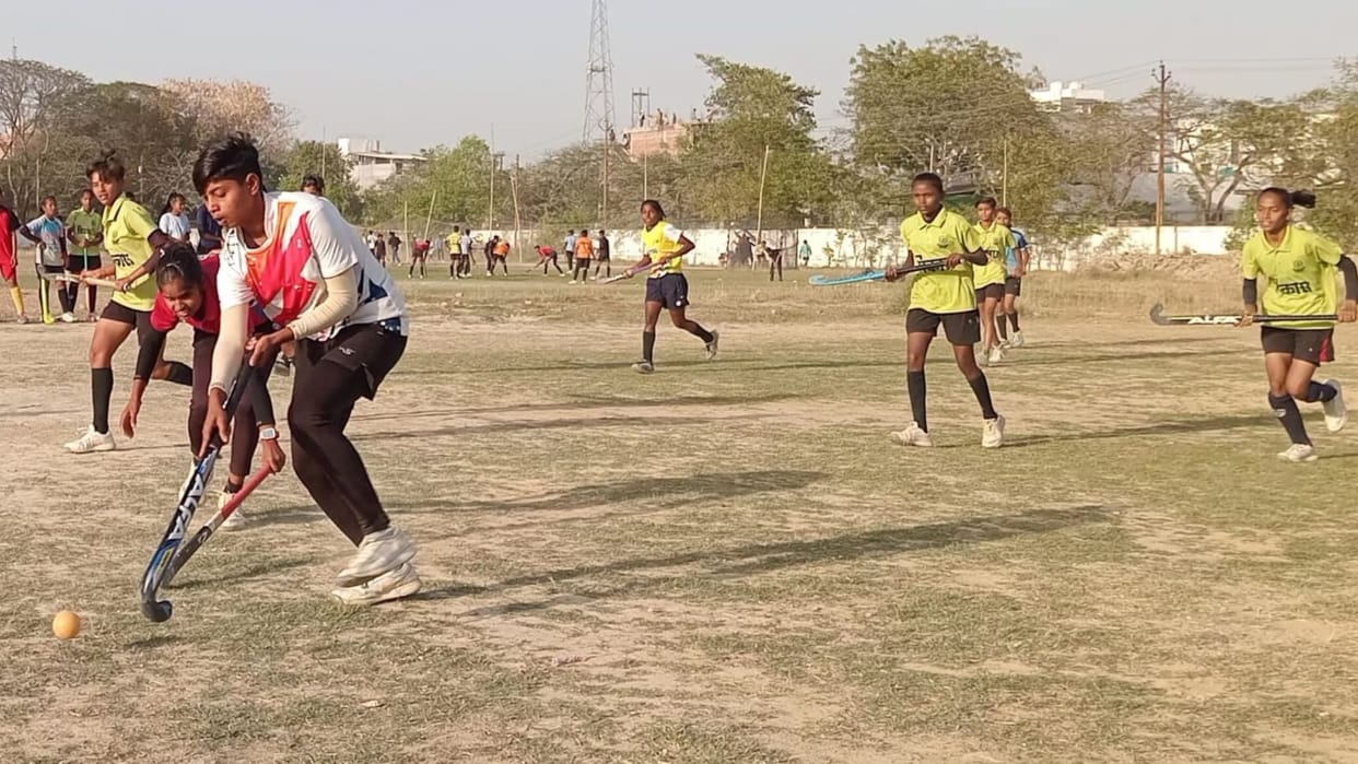Hockey match turned around Varanasi won due to goal of player