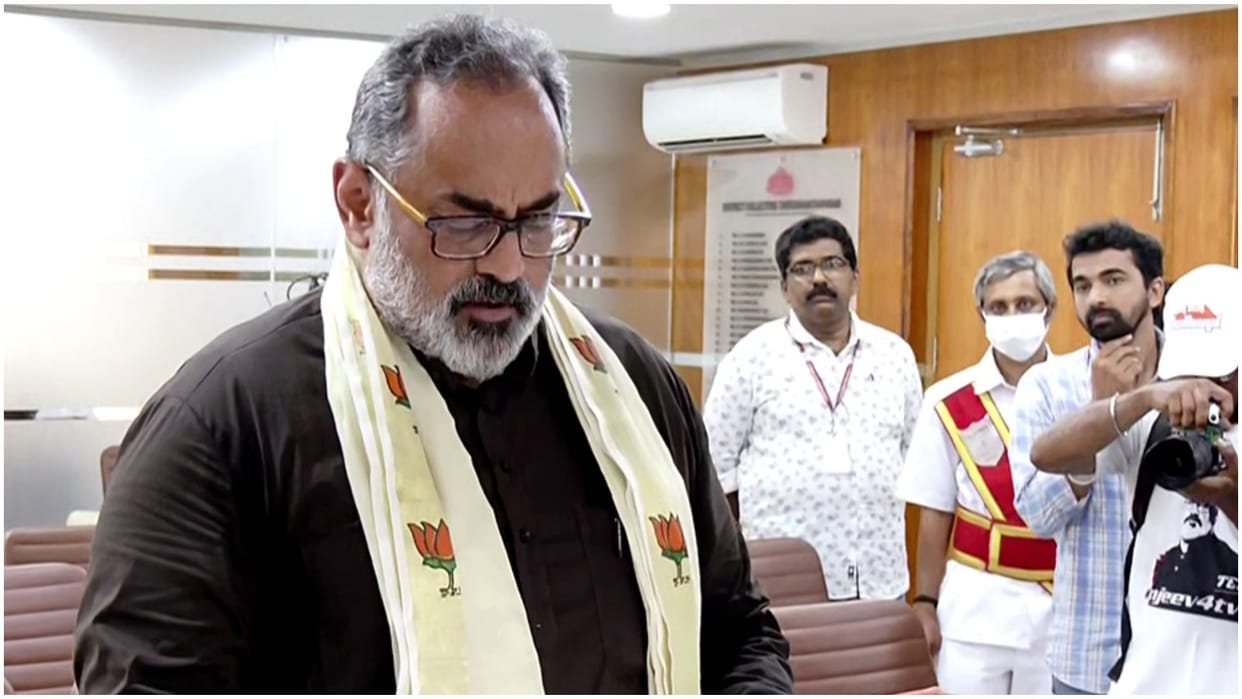 BJP preparing to hoist flag of victory in Kerala, Ex-Union Minister Rajeev Chandrasekhar elected new president