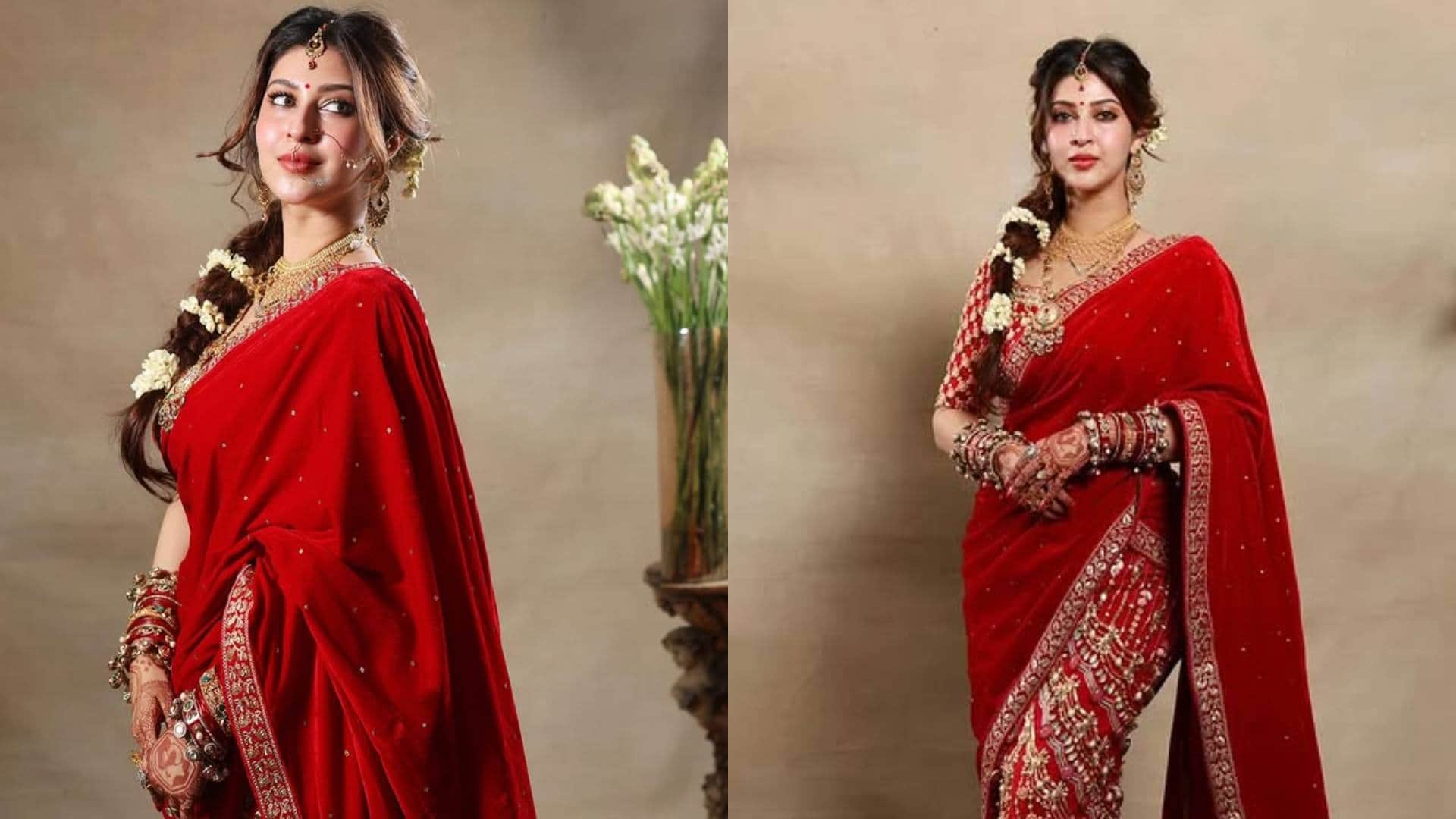 Navratri Special saree If you want to wear a ethnic then definitely try these looks Sonarika Bhadoria disprj