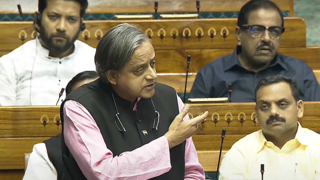 Tharoor describes Finance Bill classic case of 'patchwork', Know all about what he said
