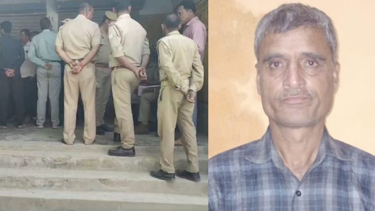 dead body of the secretary of the cooperative society found hanging in the warehouse in Shahjahanpur