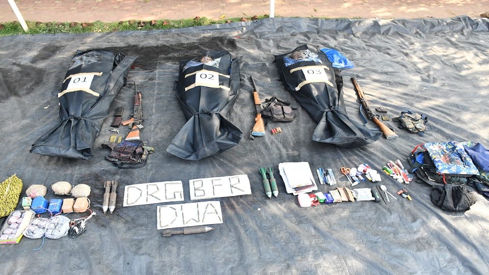 Naxalite with a bounty of 25 lakhs killed in Dantewada encounter 100 Maoists killed in 83 days in Jagdalpur