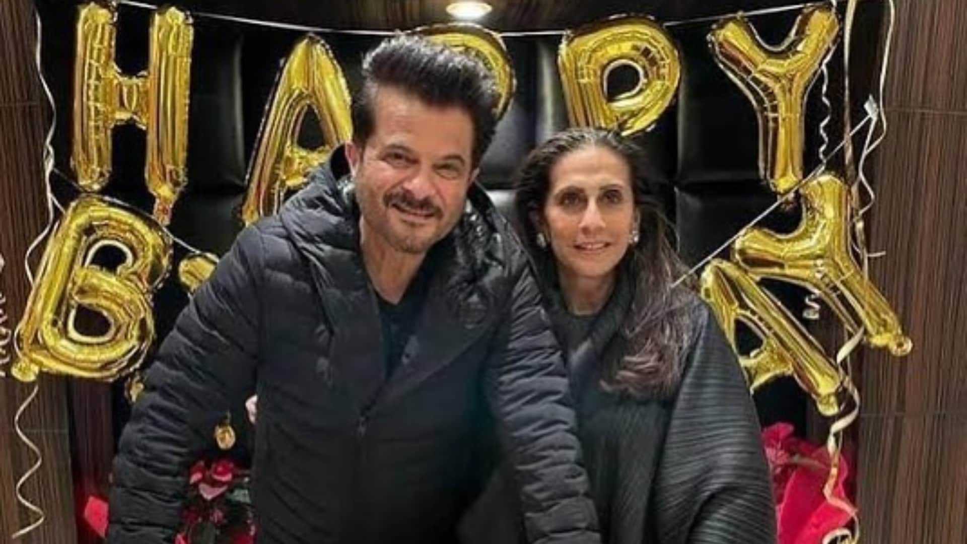 anil kapoor wishes wife sunita Happy Birthday to my super woman exciting farah khan also share lovely video