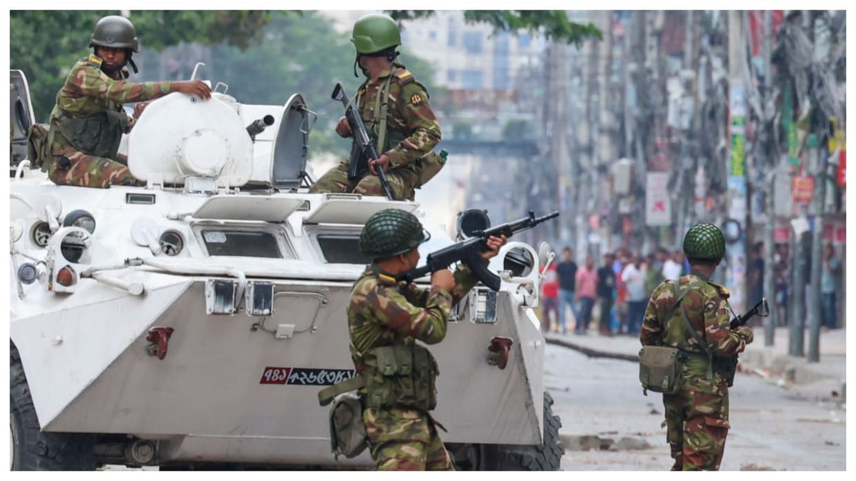 bangladesh army planning coup against mohammad yunus government chief called emergency meeting claim reports