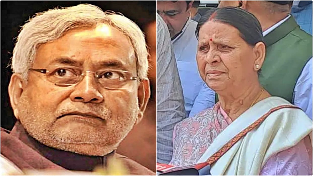 Bihar: Nitish lashes out at Rabri in Legislative Council; CM says party is not yours, it is your husband's