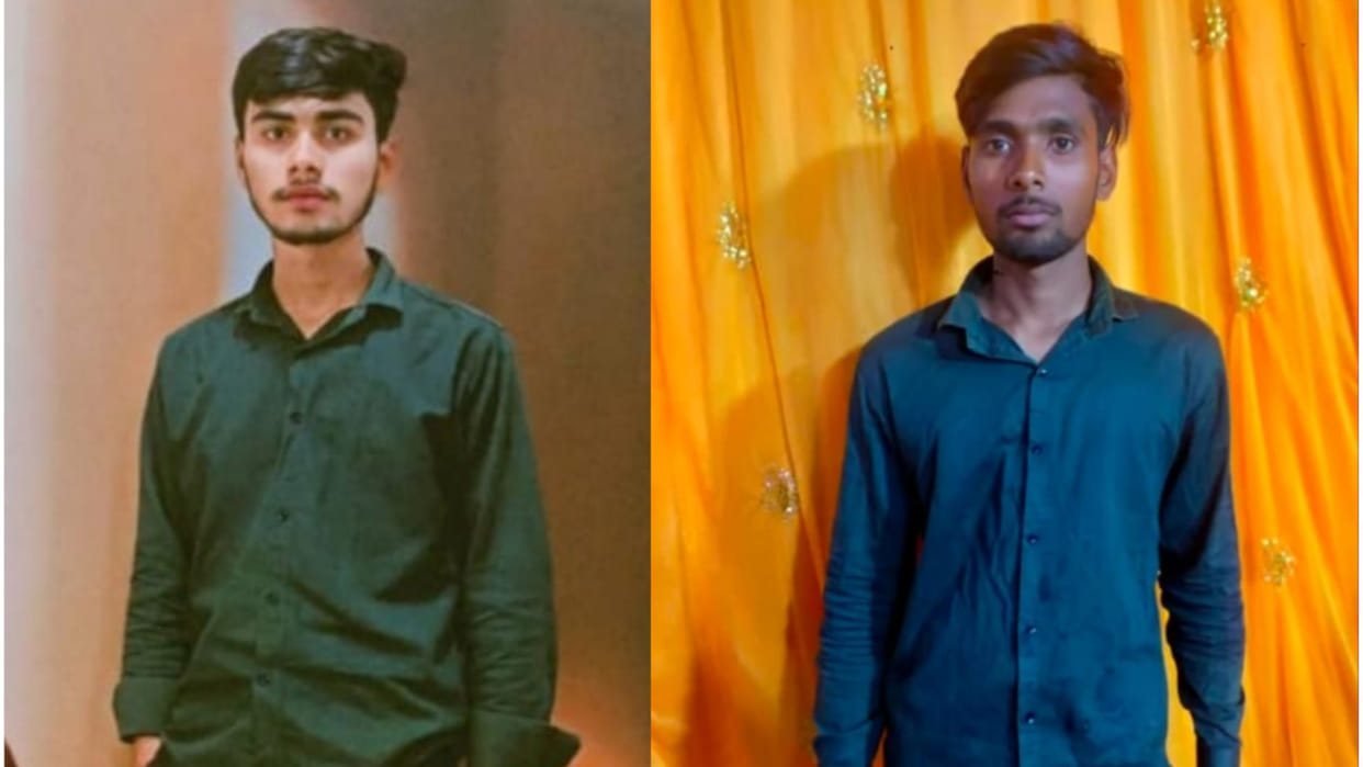 in Gorakhpur  Two people including a teenager who went to bathe with friends in Rapti river are missing