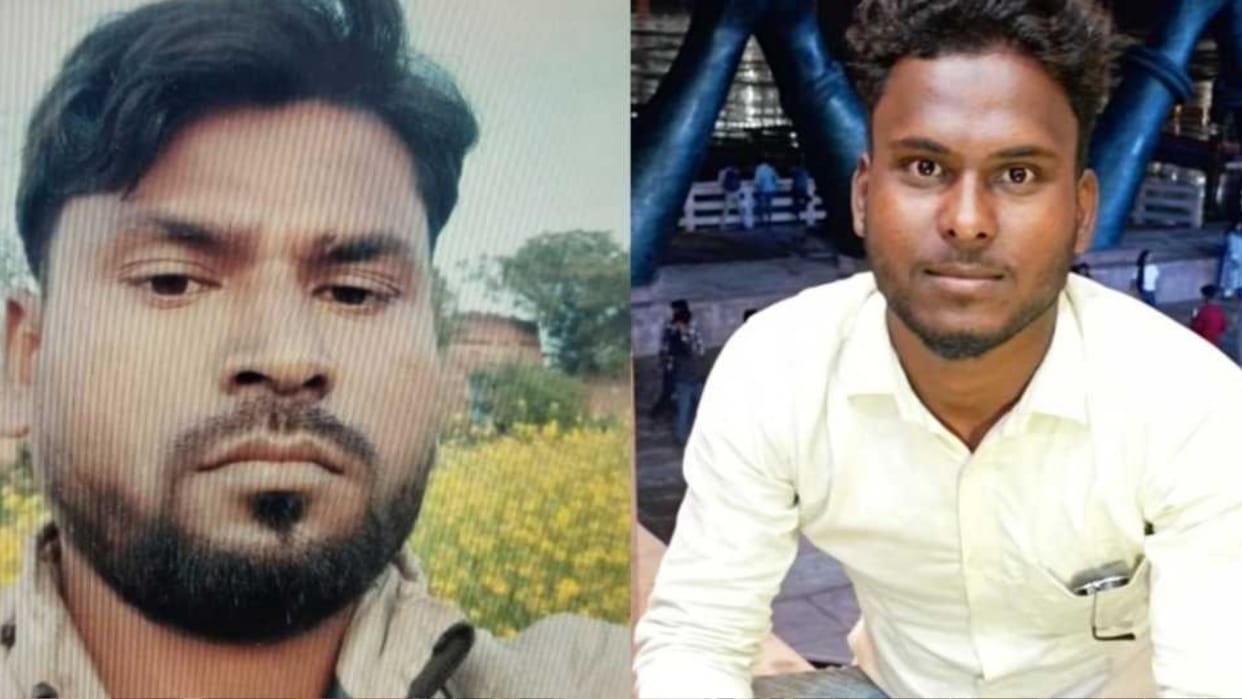 Uncle and nephew died in road accident in Chandauli when bike out of control and fell