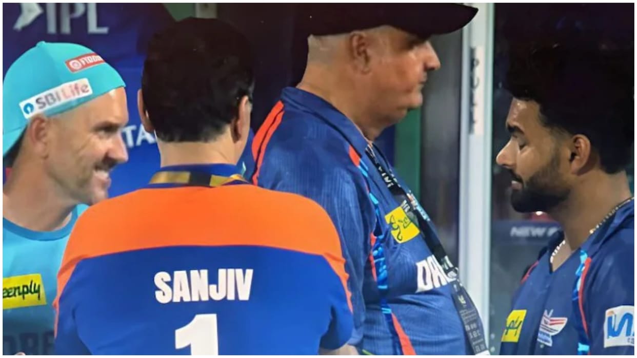 IPL 2025: After losing match, LSG captain Pant seen talking to Team owner Goenka, fans remembered KL Rahul