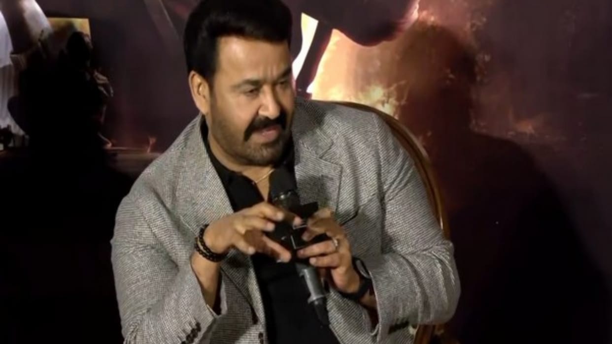L 2 Empuraan Actor Mohanlal Responds to Drishyam 3 Question Says Oh God This Is the Most Secret Thing