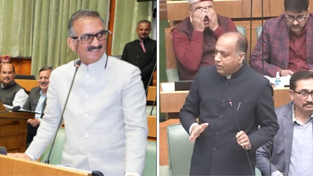 Himachal Assembly Budget Session Jairam and Sukhu allegations of protecting mining mafia