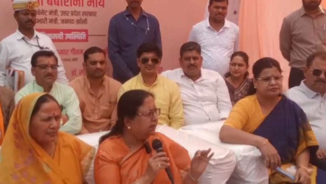 Cabinet Minister Baby Rani said Rahul Gandhi has no knowledge