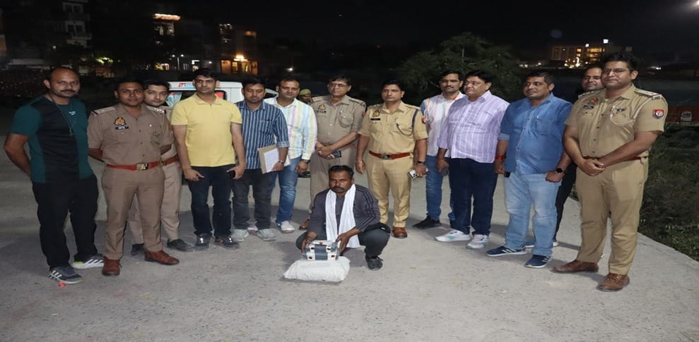 Smuggler caught with goods worth Rs 3 crore in Mathura