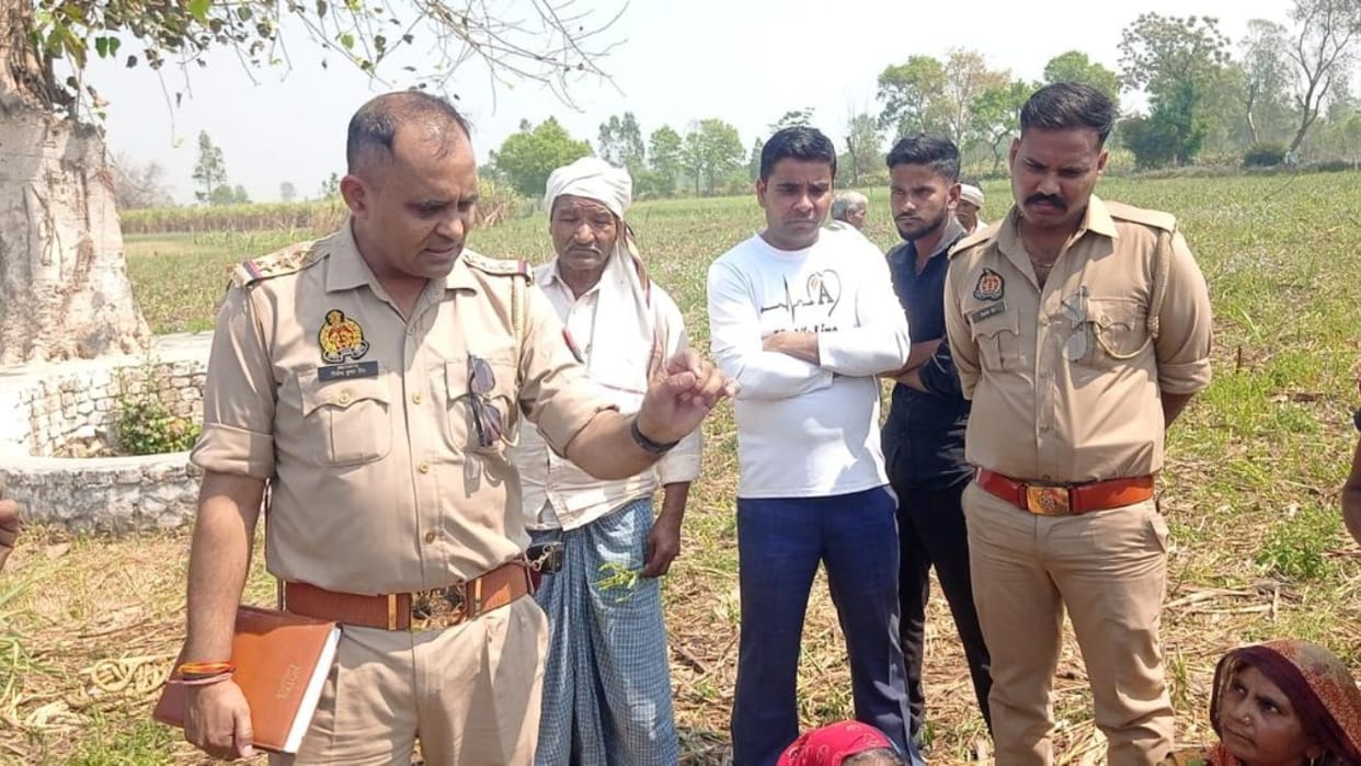 farmer dead body found in the well in Bareilly