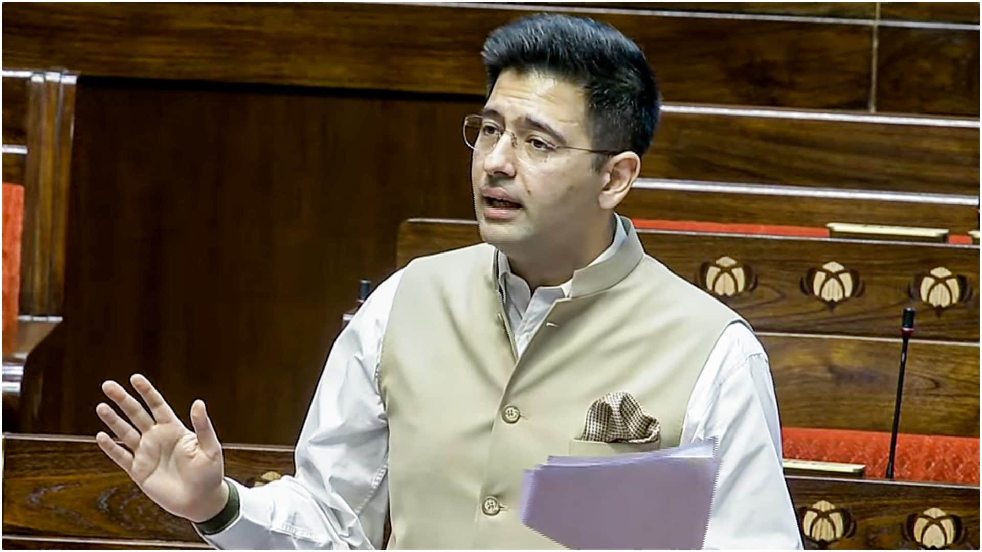 Raghav Chadha Education: London University and Chartered Accountancy Details