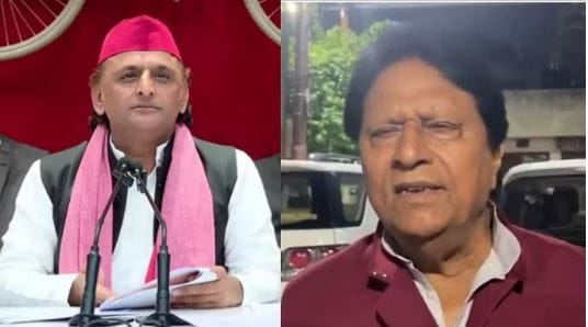 SP chief Akhilesh Yadav attacked CM Yogi over attack on Rajya Sabha MP Ramji Lal Suman house