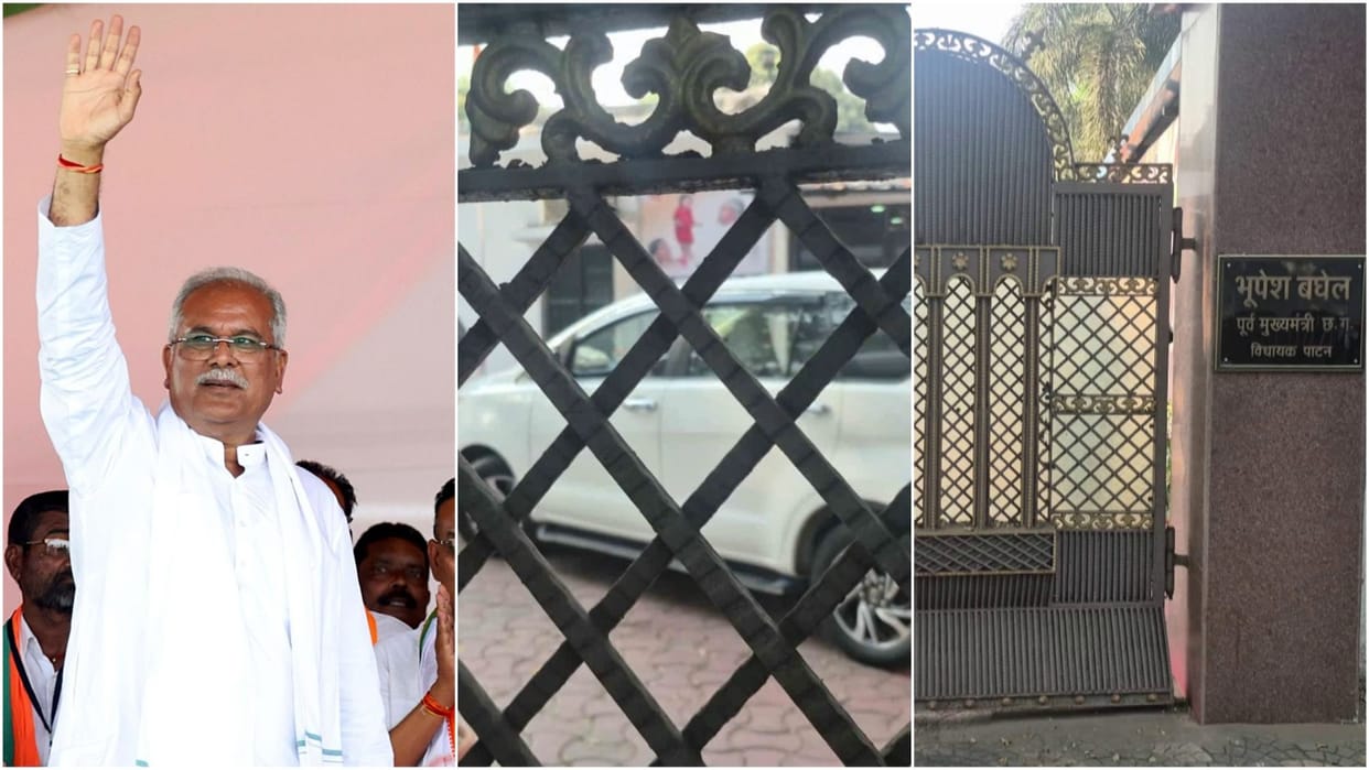 CBI conducts searches at former Chhattisgarh CM Bhupesh Baghel's residence