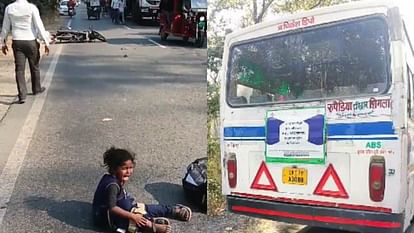 four people of a family died in road Accident in Lakhimpur kheri