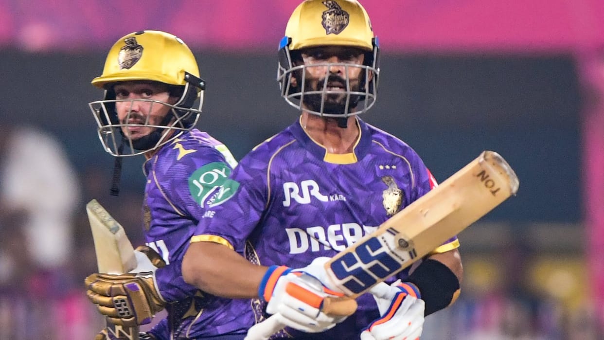 RR vs KKR IPL Live Score: Rajasthan Royals vs Kolkata Knight Riders Match Scorecard Updates