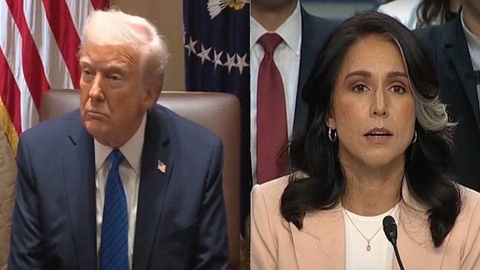US NEWS Aaron Lucas Become New Acting Intelligence Chief Trumps Announcement Tulsi Gabbards Resignation