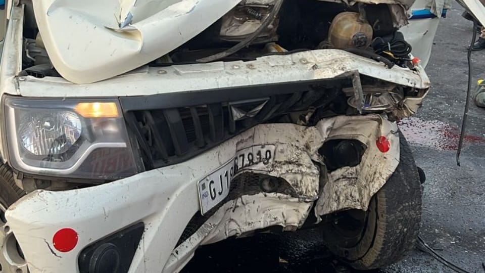Accident in Sirsa three gujrat policemen died