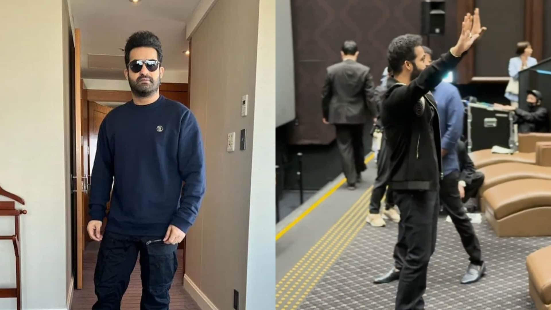 Devara part 1 actor Junior NTR Shares Heartwarming Video of Japanese Fans Enthusiastic Reaction