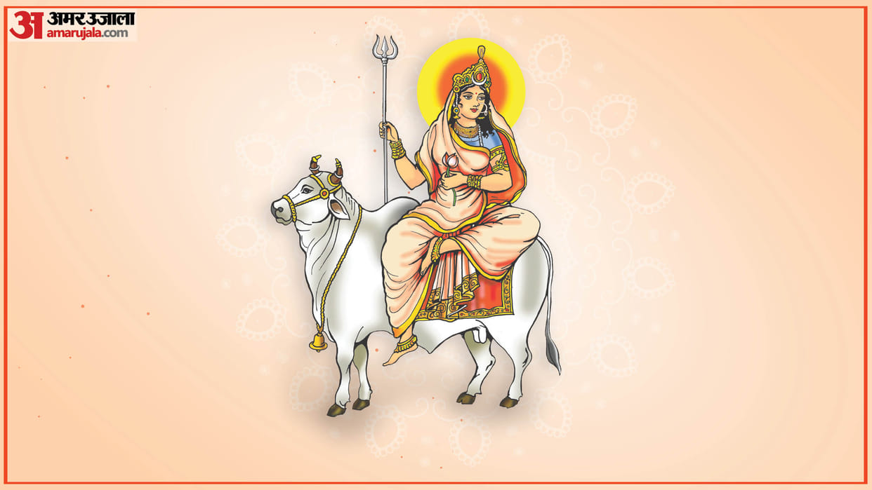 shardiya navratri 2025 day 1 mata shailputri puja mantra katha importance in hindi