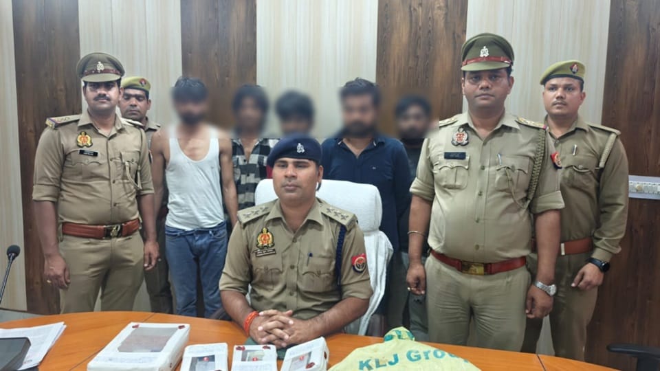 Five miscreants of vehicle theft gang arrested