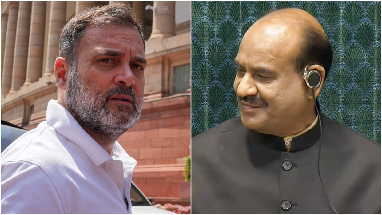 Om Birla vs Rahul Gandhi: Expect Leader of Opposition to follow rules of procedure: LS Speaker