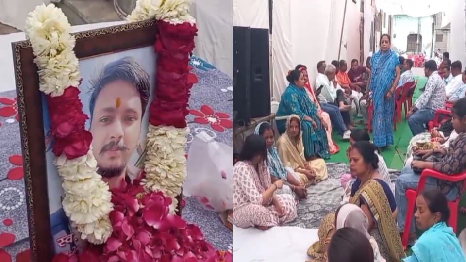 Saurabh murder case: People pays tribute in condolence meeting today, Nani came to meet Sahil in Jail