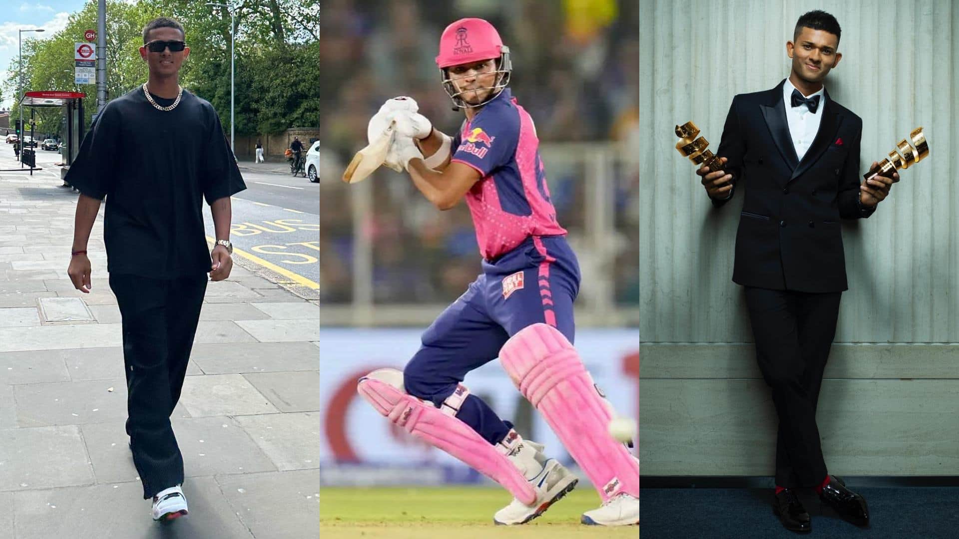 ipl 2025 today match team rajasthan royals batsman Yashasvi Jaiswal Looks