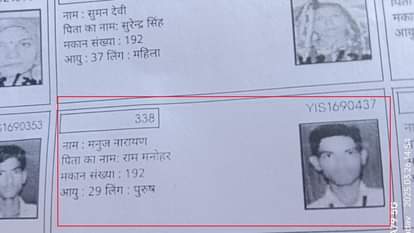 UP Voter List 386 people applied online to get daughter-in-law name added to parents voter list