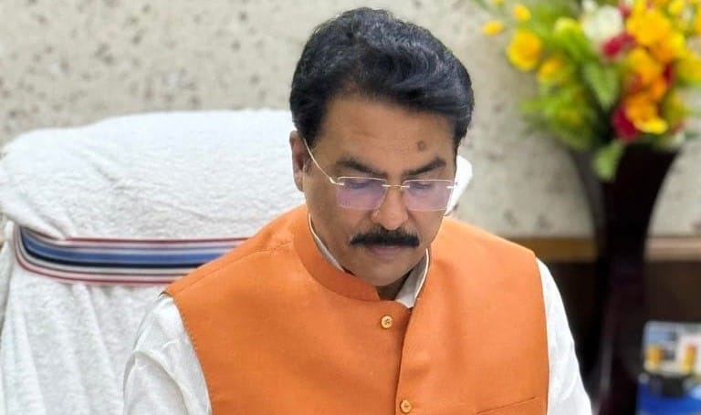 बिहार के नए भूमि-राजस्व मंत्री संजय सरावगी।