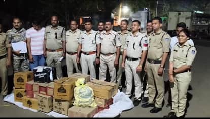 Dindori News: Illegal liquor business busted, police raided and seized illegal liquor worth lakhs