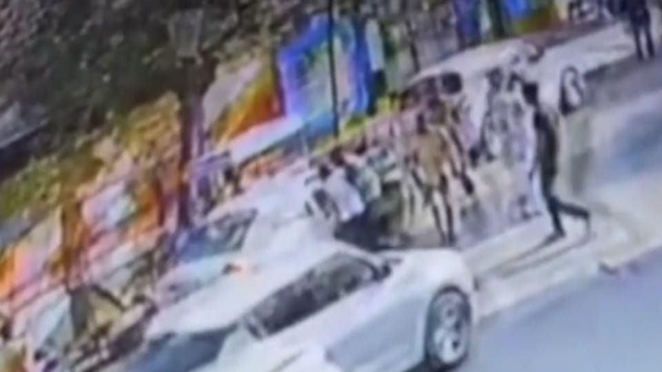 Rajasthan man beaten in Moga his car vandalised video
