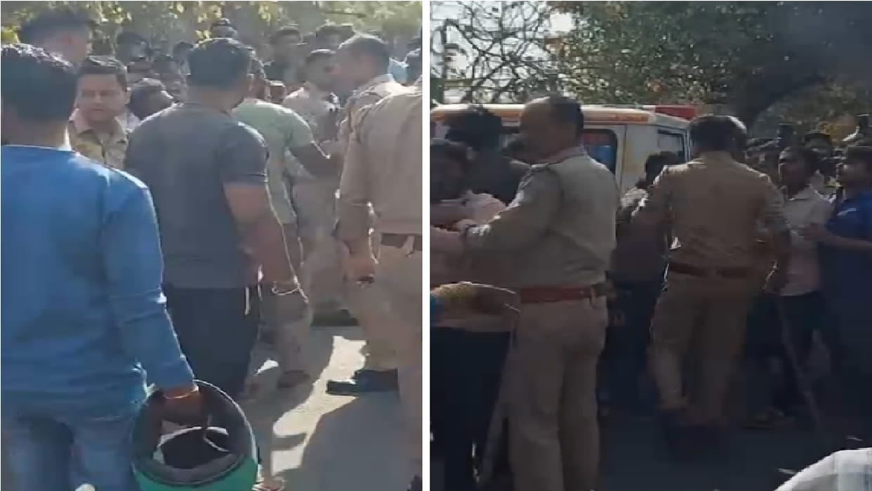 Delivery boy died in a road accident in Noida
