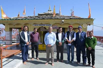 पीएमओ की टीम पहुंची कार्तिक स्वामी मंदिर