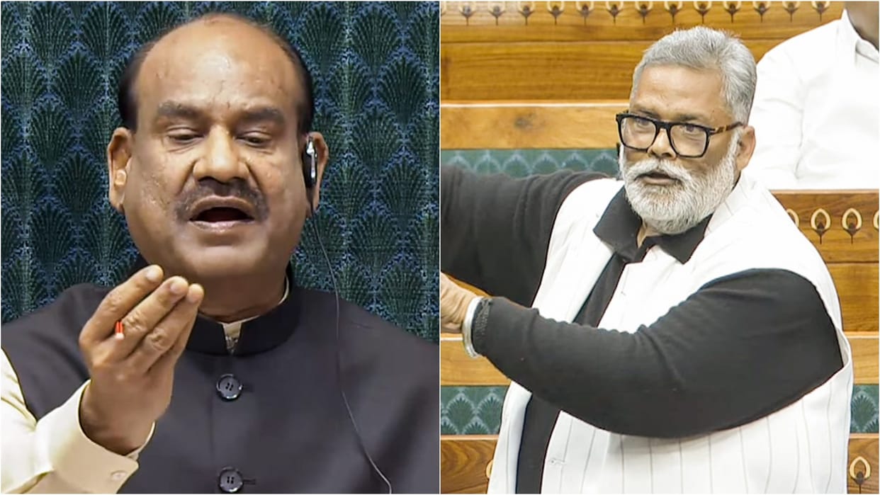 Om Birla vs Pappu Yadav: After Rahul Gandhi, Om Birla scolded Pappu Yadav, reminded him of decorum of House