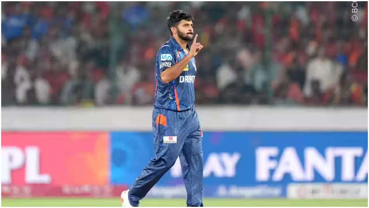 IPL 2025 SRH vs LSG Remained unsold in mega auction took advantage Shardul Thakur shined by 4 wickets