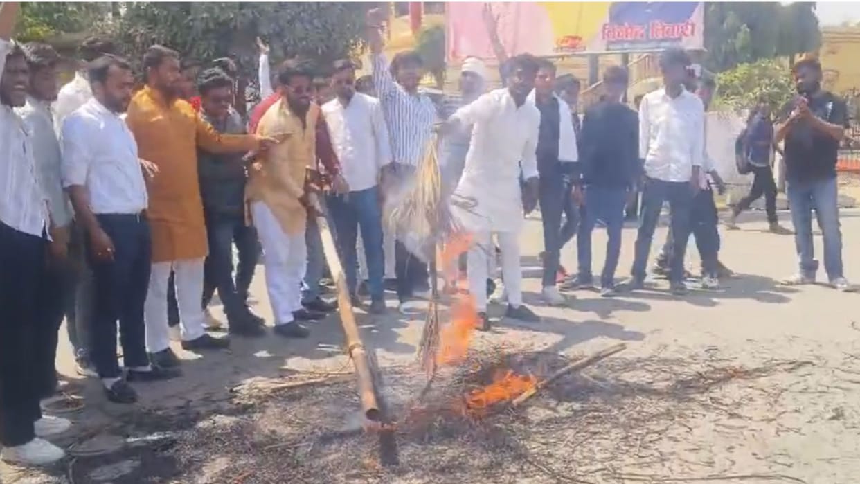 Outrage erupted against SP Rajya Sabha MP Lal Suman